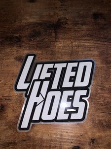 Lifted Hoes “LH” sticker
